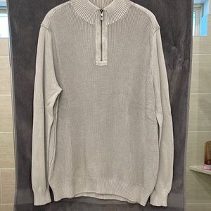 Tommy Bahama quarter-zip. No tags but never worn.